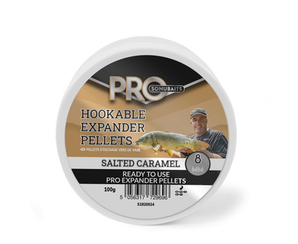 Sonubaits Pro Hookable Expander Pellets Salted Caramel