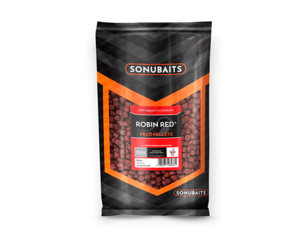 Sonubaits Robin Red Feed Pellets Pre Drilled 8mm