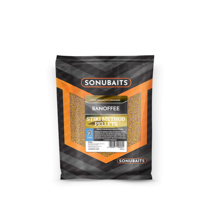 Sonubaits Stiki Method Pellets 650 gram - Banoffee - 2mm