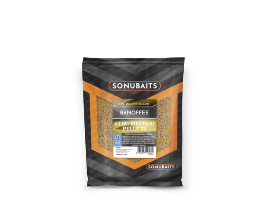 Sonubaits Stiki Method Pellets 650 gram - Banoffee - 2mm