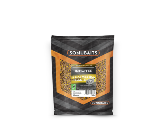 Sonubaits Stiki Method Pellets 650 gram - Banoffee - 4mm
