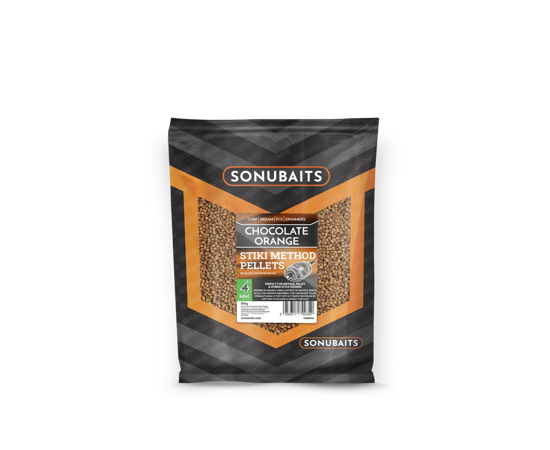 Sonubaits Stiki Method Pellets 650 gram - Chocolate Orange 4mm