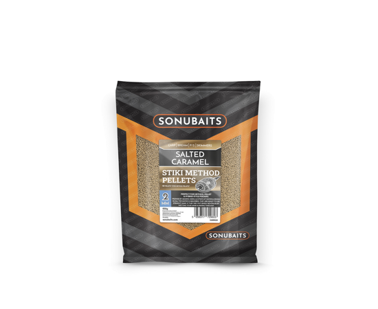 Sonubaits Stiki Method Pellets 650 gram - Salted Caramel - 2mm