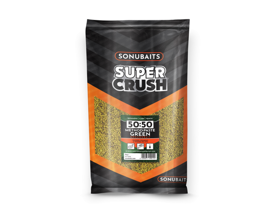 Sonubaits Super Crush 2kg - 50:50 Method & Paste Green