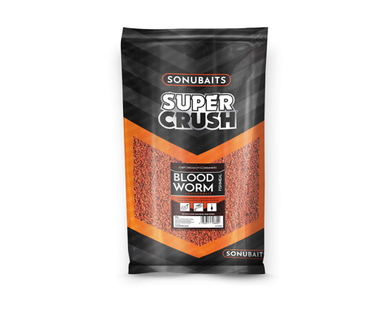 Sonubaits Super Crush 2kg - Bloodworm Fishmeal