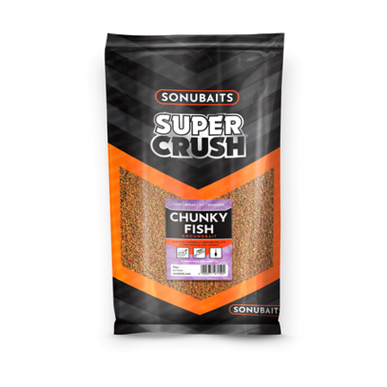 Sonubaits Super Crush 2kg - Chunky Fish
