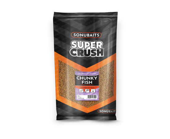 Sonubaits Super Crush 2kg - Chunky Fish