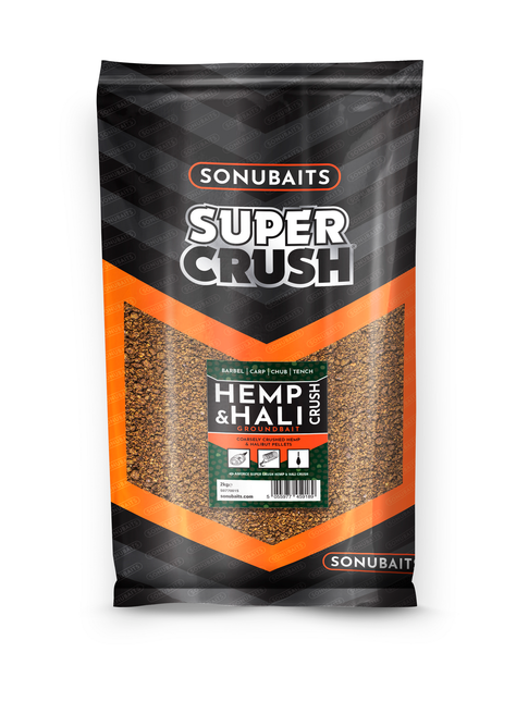Sonubaits Super Crush 2kg - Hemp & Hali Crush