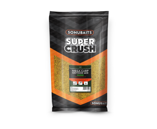 Sonubaits Super Crush 2kg - Mega Carp Method Mix Green