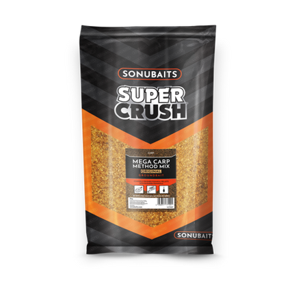 Sonubaits Super Crush 2kg - Mega Carp Method Mix Original