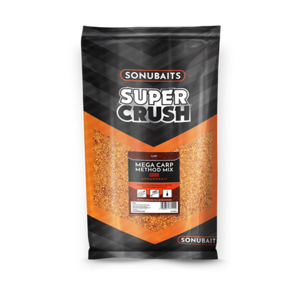 Sonubaits Super Crush 2kg - Mega Carp Method Mix Red