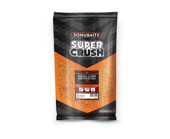 Sonubaits Super Crush 2kg - Mega Carp Method Mix Red