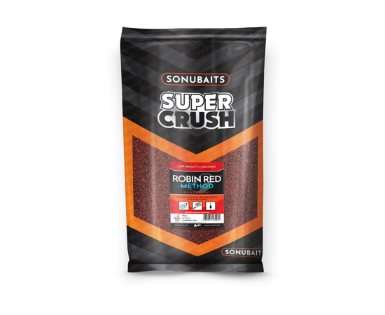 Sonubaits Super Crush 2kg - Robin Red Method Mix