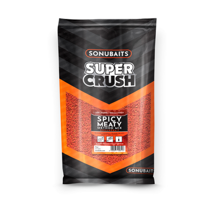 Sonubaits Super Crush 2kg -Spicy Meaty Method Mix
