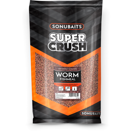 Sonubaits Super Crush 2kg - Worm Fishmeal