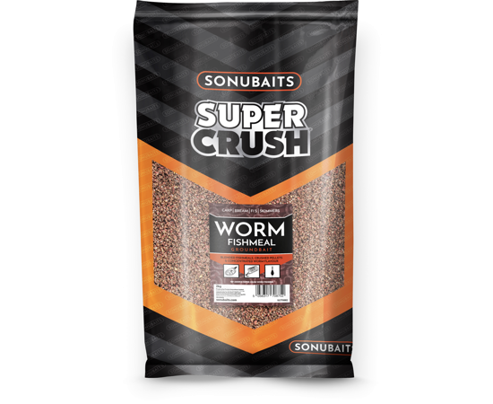 Sonubaits Super Crush 2kg - Worm Fishmeal