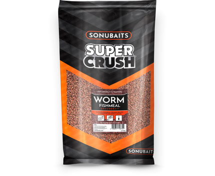 Sonubaits Super Crush 2kg - Worm Fishmeal
