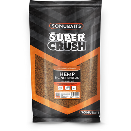 Sonubaits Supercrush Hemp & Gingerbread 2kg
