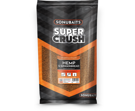 Sonubaits Supercrush Hemp & Gingerbread 2kg