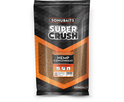 Sonubaits Supercrush Hemp & Gingerbread 2kg