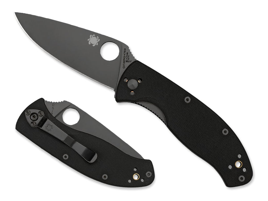 Tenacious Black / Black 8Cr13MoV PE