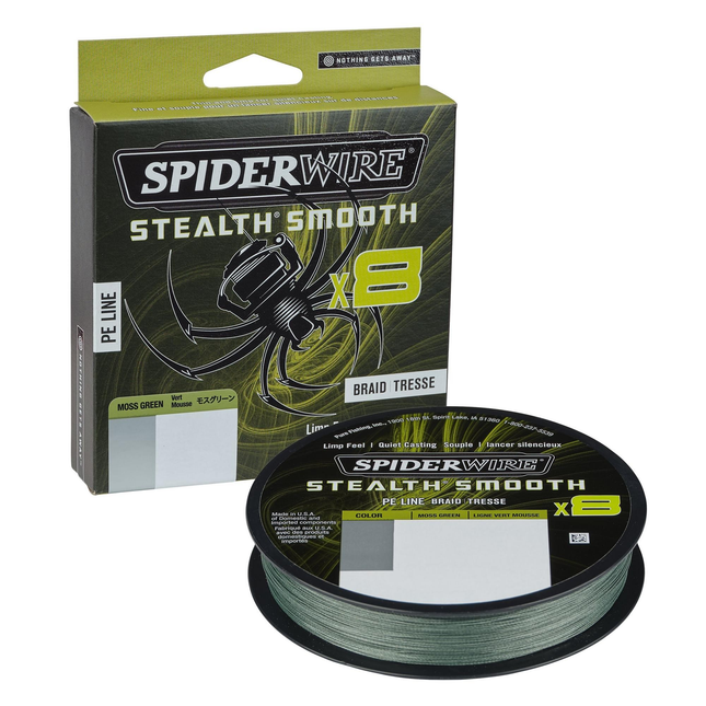 SpiderWire Stealth Smooth 8 Moss Green 150M