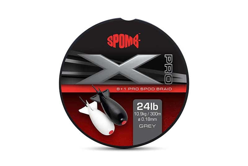 Spomb Spomb X Pro Braid Grey 8+1 0.18mm 24lbs
