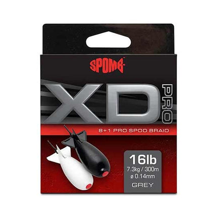 Spomb Spomb XD Pro Braid Grey 8+1 0.14mm 16lbs