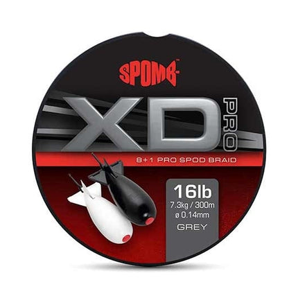 Spomb Spomb XD Pro Braid Grey 8+1 0.14mm 16lbs