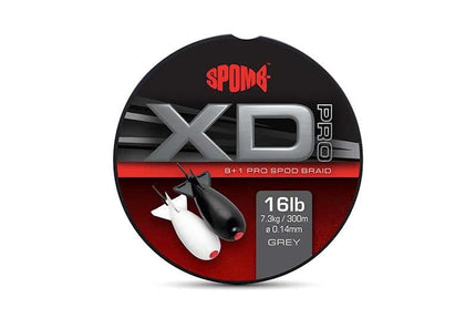 Spomb Spomb XD Pro Braid Grey 8+1 0.14mm 16lbs