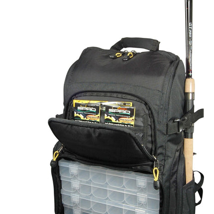 Spro Back Pack + 4 Boxes