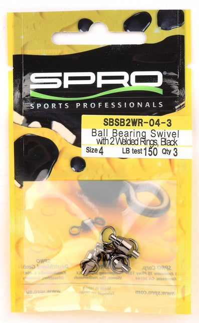 Spro Ball Bearing Swivel With 2 Welded Rings