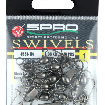 Spro Barrel Swivel with Interlock Snap