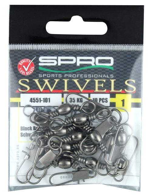 Spro Barrel Swivel with Interlock Snap
