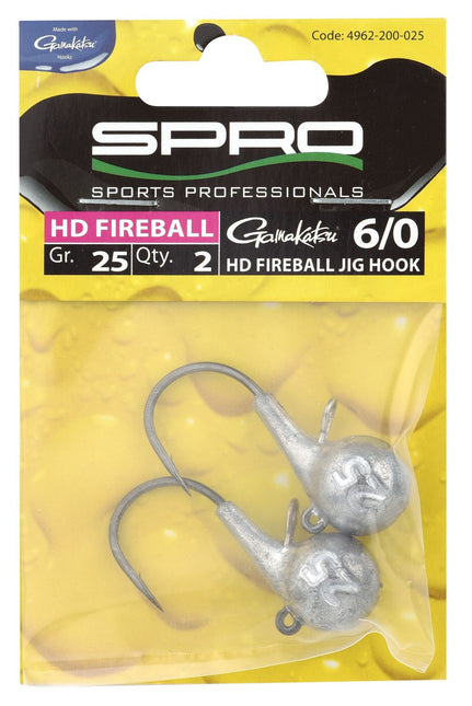 Spro HD FireBall JigHead #6/0