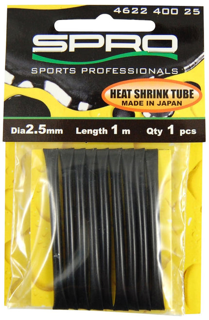 Spro Heat Shrink Tube Black 1M