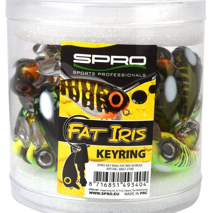 Spro Key Ring Fat Iris 50