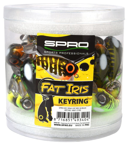 Spro Key Ring Fat Iris 50