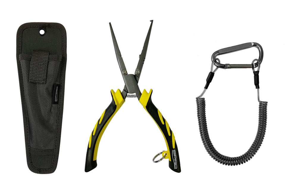 Spro PTFE Long Nose Pliers 23CM + Pouch
