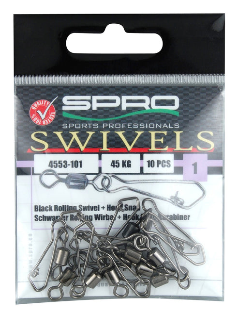 Spro Rolling Swivel with Hook Snap