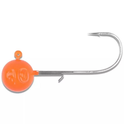 Spro Round Jighead Jig 22 Orange 10 gram