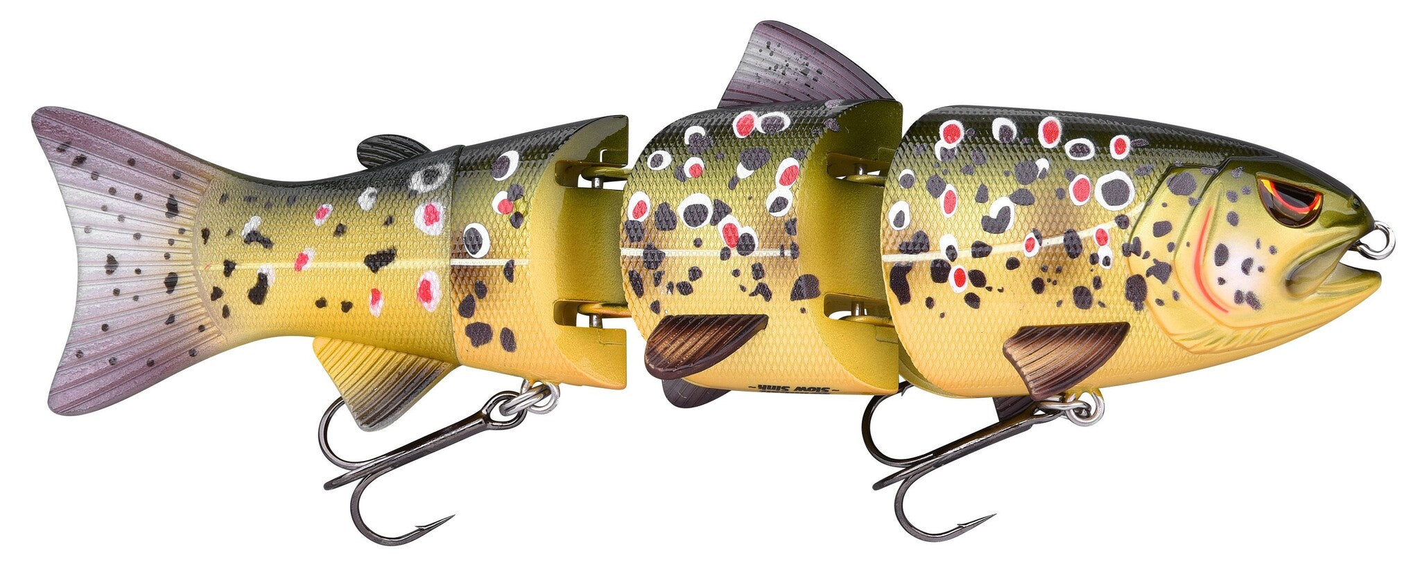 UV BROWN TROUT 6''
