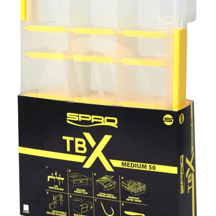 Spro TBX50M Clear 250x175x50CM