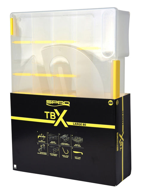 Spro TBX80L Clear 350x250x80CM