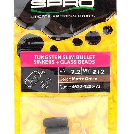 Spro Tungsten Slim Bullet Sinkers MG
