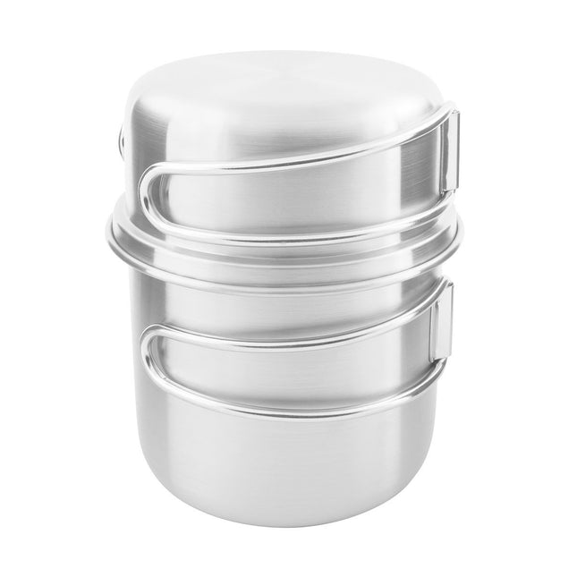 Tatonka Handle Mug 500 Set - Stainless Steel