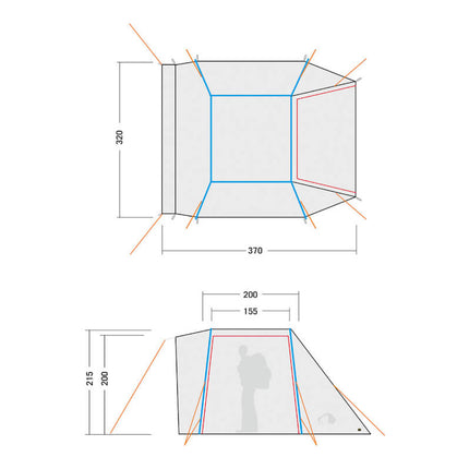 Tatonka Van Camp Basic Cam Van Awning