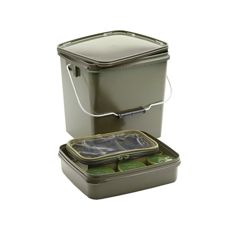 13 Ltr Olive Square Container inc tray