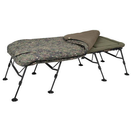 Trakker RLX 8 Wide Camo Bed System