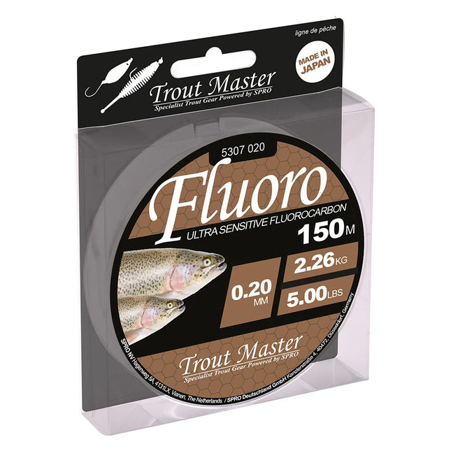 Trout Master Fluoro Mainline 150m